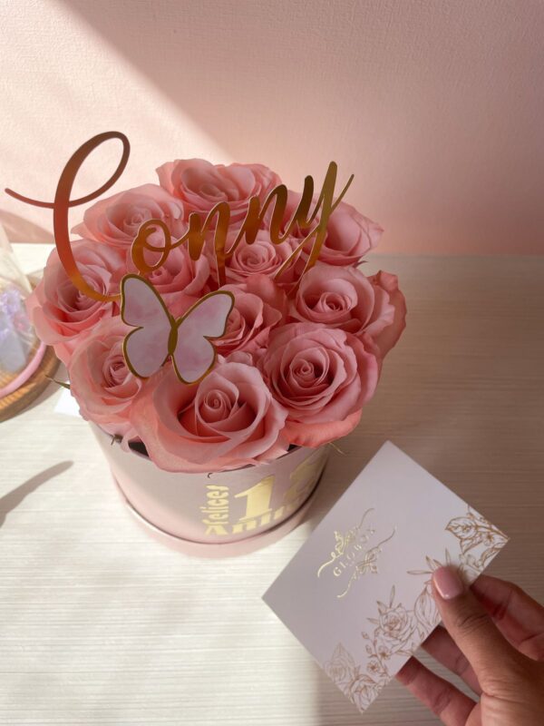 Box tambor de rosas - Imagen 4