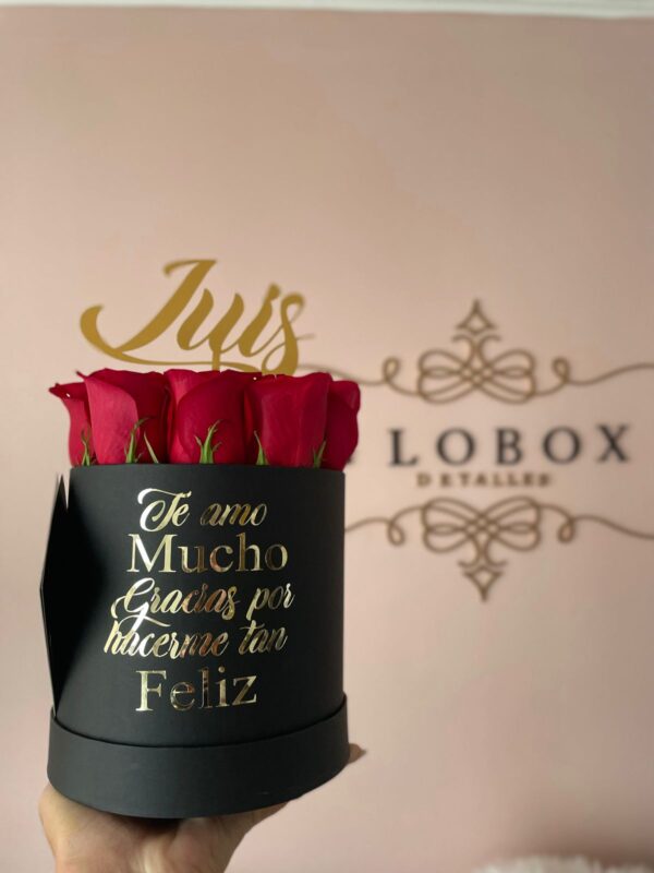 Box tambor de rosas - Imagen 3