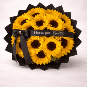 Ramo grande de girasoles