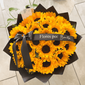 Ramo grande de girasoles