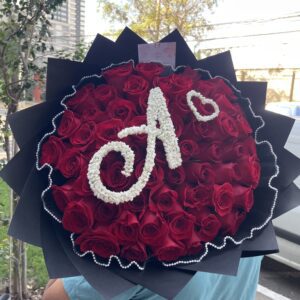 Ramo de Rosas con Letra