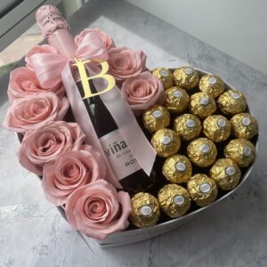 Corazón Rosé grande