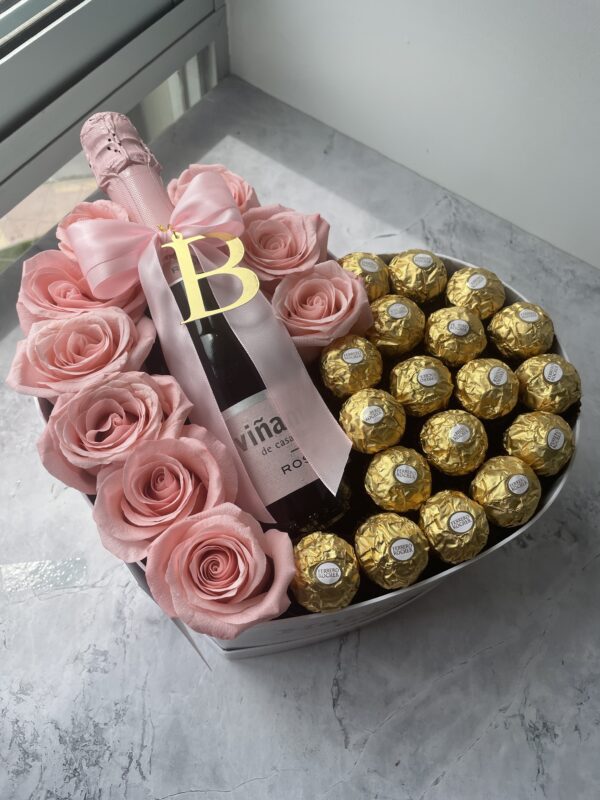 Corazón Rosé grande